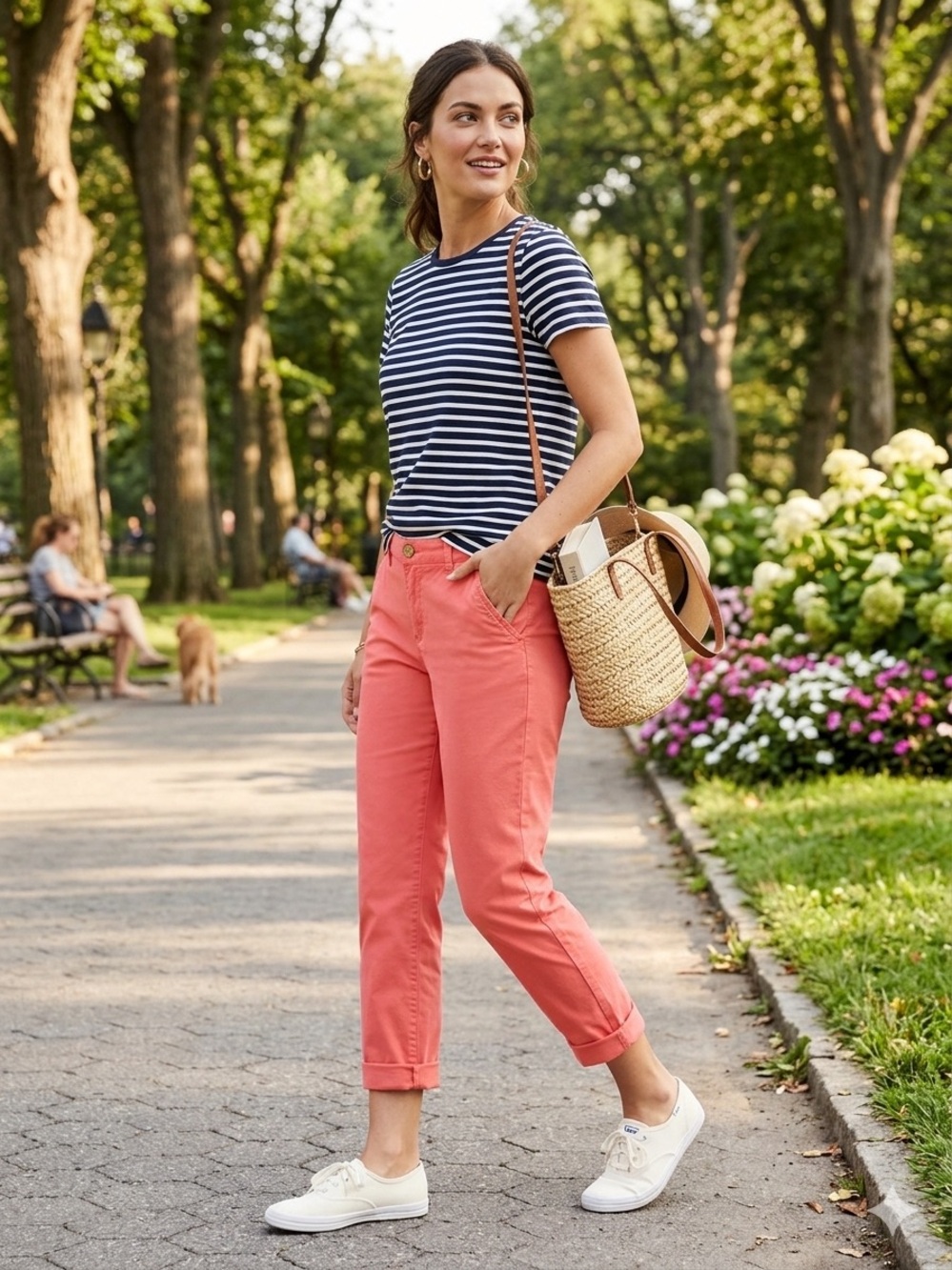 Tommy Hilfiger Coral Cropped Ankle Jeans 14